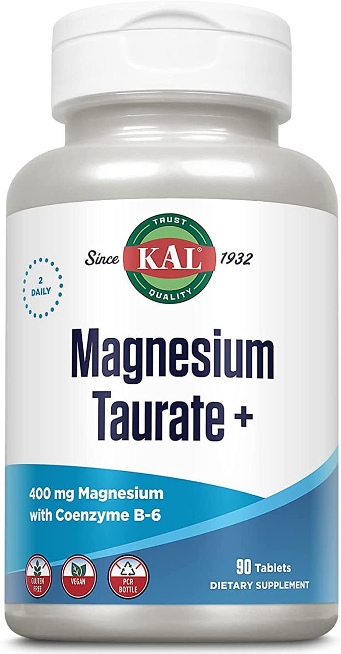 Таурат магнію плюс 400 мг (Magnesium Taurate +) KAL, 90 таблеток ...