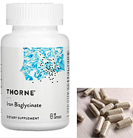 Биглицинат железа Thorne Research Iron Bisqlycinate 60 капс