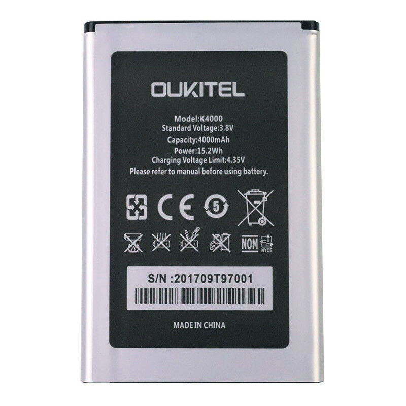 Акумулятор Oukitel K4000