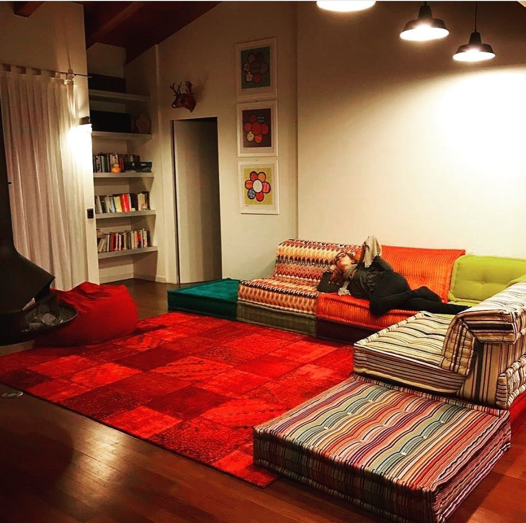 Ковер Moretti Patchwork красный