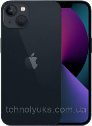 Смартфон Apple iPhone 13 128 GB Black, 6.1" OLED, Refurbished, фото 1