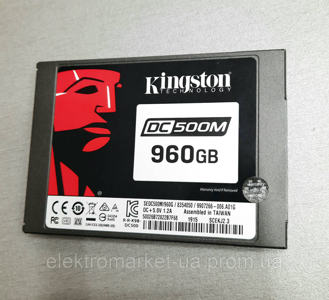 SSD диск Kingston DC500M 960Gb (SEDC500M/960G) - фото 1 - id-p553822048