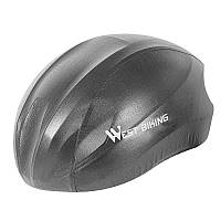 Чехол для велосипедного шлема West Biking YP0708080 Dark Gray защитный
