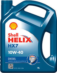 Олива Shell Helix HX7 Diesel 10W-40, 4л (шт.)
