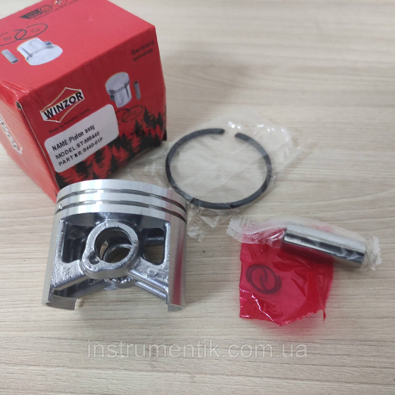 Поршень для бензопил MS 440 12 палець
