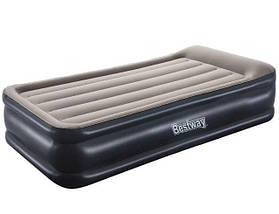 Надувне ліжко Bestway 67628 з насосом розмір 97х191х46 см односпальна, фото 4
