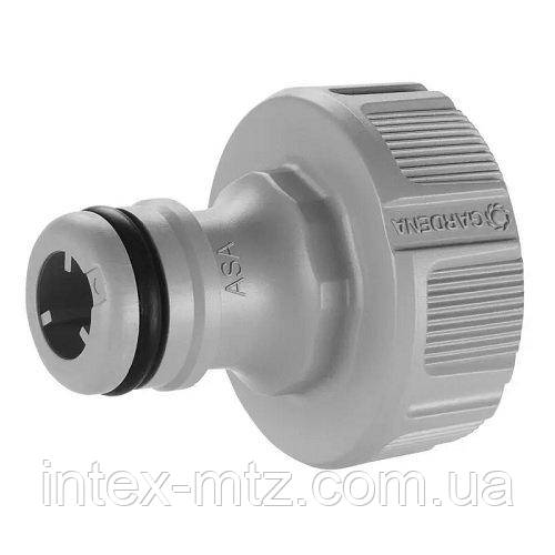 Штуцер Gardena різьбовий пластиковий 1/2", фото 1