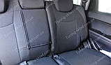 Чохли на сидіння Санг Йонг Актіон (чохли з екошкіри Ssang Yong Actyon стиль Premium), фото 6