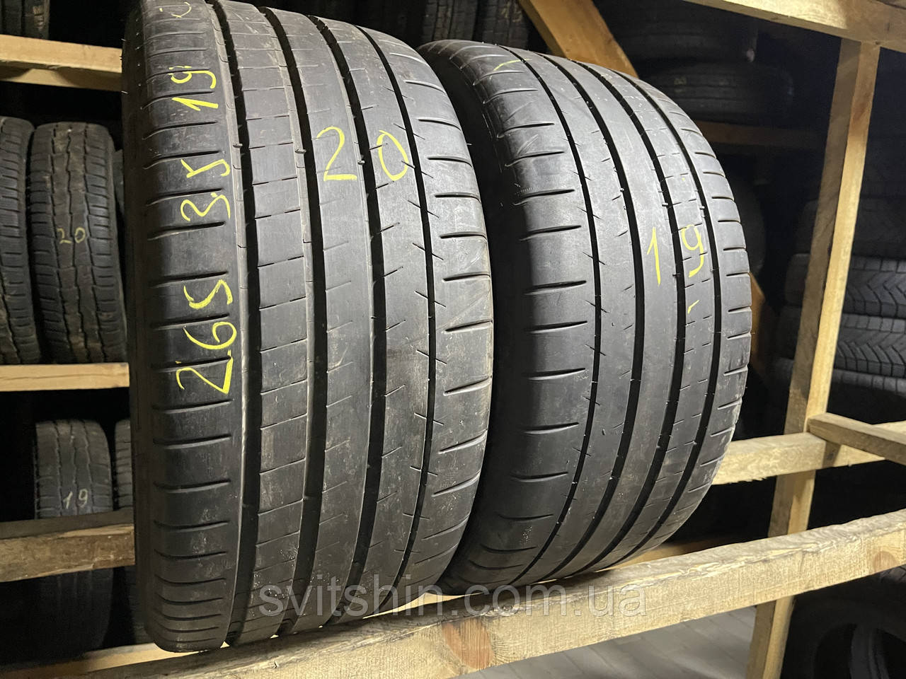 Літні шини 265/35R19 98Y Michelin Pilot Super Sport 20,19рік