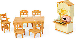 Набір Sylvanian Families Столова 5340 Calico Critters CC1809 Dining Room Set