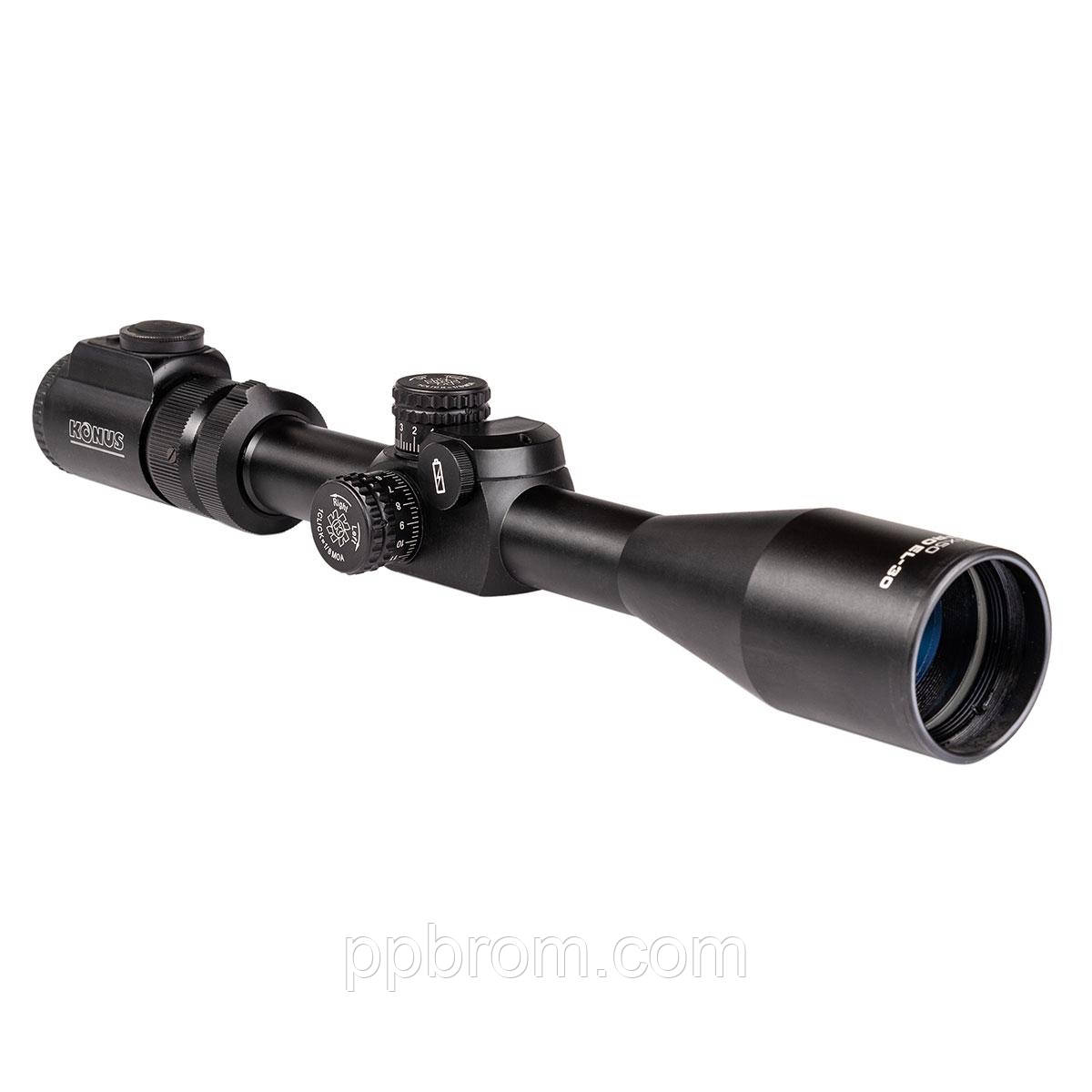 Оптичний приціл KONUS KONUSPRO EL-30 6-24x50 LCD