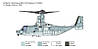 V-22A Osprey. Збірна модель транспортного літака в масштабі 1/72. ITALERI 1463, фото 6