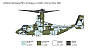 V-22A Osprey. Збірна модель транспортного літака в масштабі 1/72. ITALERI 1463, фото 8