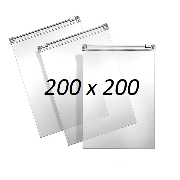 Пакет слайдер для заморожування 200*200 мм (пакет з бігунком)