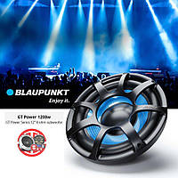 Автомобільний сабвуфер Blaupunkt GT Power 1200 Вт 12" (30 см)