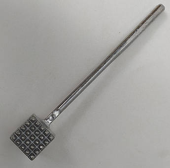 Молоток для відбивання м’яса 22.8 см | Полегшений алюмінієвий кухонний інструмент з довгою ручкою