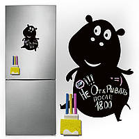 Дитяча дошка для малювання крейдою Бегемот_1 розмір 20х30 см