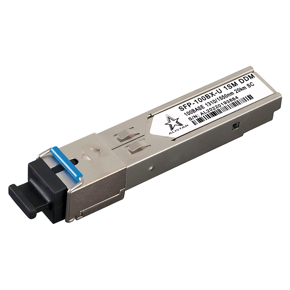 SFP 100Base-BX-D 1SM 1310/1550nm 20km DOM SC DDM Alistar