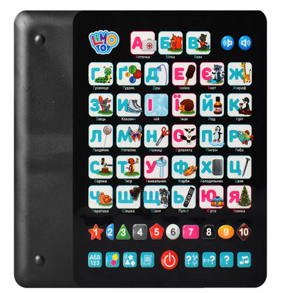 Дитячий розвивальний планшет "Азбука" SK 0019 на укр.