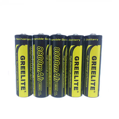 Батарейка BATTERY 18650 Black Greelite чорна  ⁇  Літієвий акумулятор 8800 mAh  ⁇  Заряджена батарейка