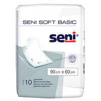Одноразовые пеленки Seni Soft Basic 60х90 см, 10 шт