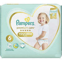 Подгузники трусики Pampers Premium Care Pants Extra Large 6 (15+ кг), 31 шт