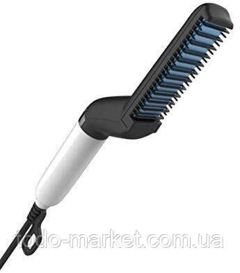 Праска-гребінець випрямляч для волосся й бороди, Modelling Comb чоловічий, з доставкою по Україні (ST)