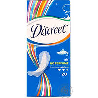 Ежедневные прокладки Discreet Air No Perfume, 20 шт