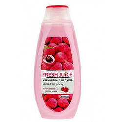 Гель-олія для душу Fresh Juice Лічі та малина, 400 мл