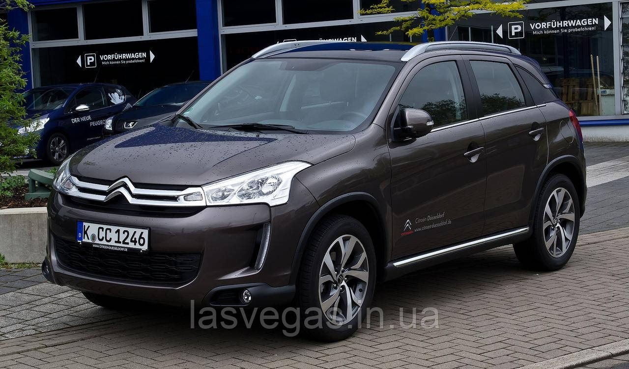 Дефлектор вікон (вітровики) Citroen Aircross 2012-2015 (HIC/Тайван)