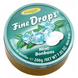 Льодяники FINE DROPS Mint Bonbons М'ята, 200 г