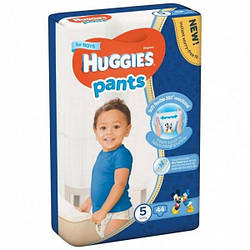 Трусики-підгузки Huggies Pants 5 Mega Boy (12-17 кг) 44 шт