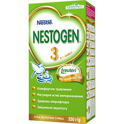 Молочна суміш Nestle Nestogen 3 з 12 місяців із пробіотиками та лактобактеріями, 350 г