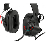 Навушники активні EARMOR M32H з адаптерами до рельсів ARC шолома FAST, Колір: Green, фото 7