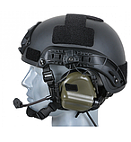 Навушники активні EARMOR M32H з адаптерами до рельсів ARC шолома FAST, Колір: Green, фото 5