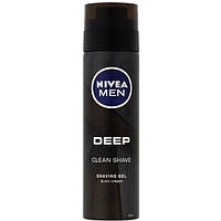 Гель для гоління Nivea Men DEEP Clean Shave Rasiergel, 200 мл