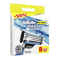 Сменные картриджи Gillette Mach3 Start 8 шт (4902430799195)