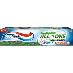 Зубна паста Aquafresh Захист Все в одному Екстра Свіжість, 100 мл