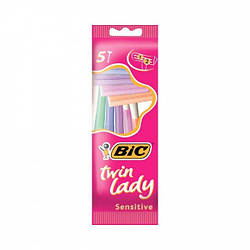 Набір бритв одноразових BIC Twin Lady, 5 шт.