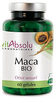 Мака, Vit Absolu Maca Bio для здоров'я репродуктивної системи. 60 капсул Франція