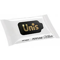 Антибактериальных влажные салфетки Unis Perfume White, 15 шт