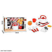 Іграшковий набір посуд арт. BC9004 плита, чайник, продукти, аксесуари у коробці 25*39*19 см TZP145