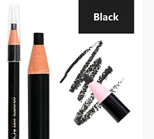 Олівець для розмітки брів, колір чорний BLACK (самозаточний)