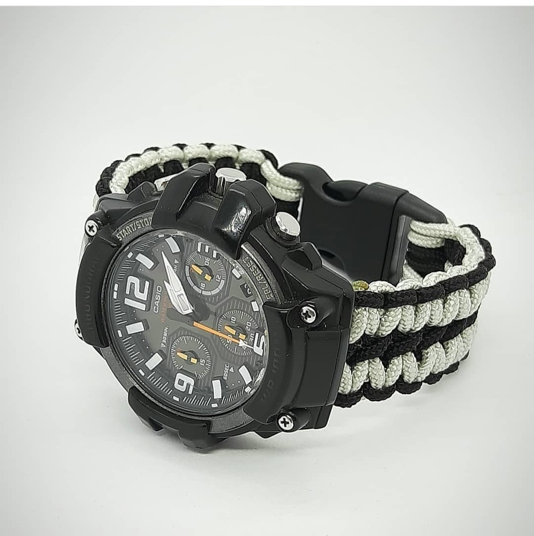 Ремінець на годинник наручний під замовлення з паракорду надійний на фастексі на подарунок