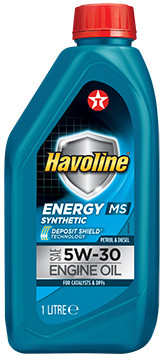Олива моторна Texaco Havoline Energy MS 5W-30, 1л (шт.)