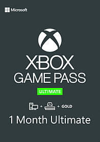Xbox Game Pass Ultimate - 1 місяць (для Xbox/PC)