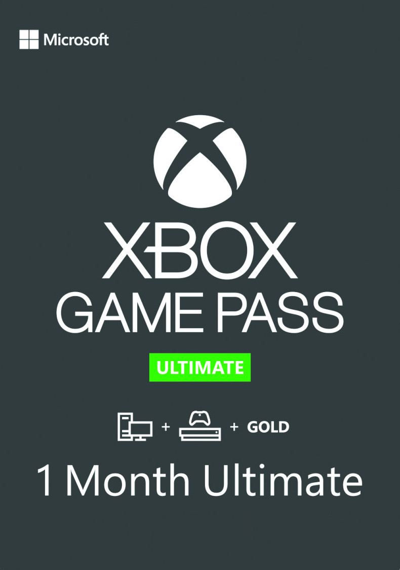 Xbox Game Pass Ultimate - 1 місяць (для Xbox/PC)