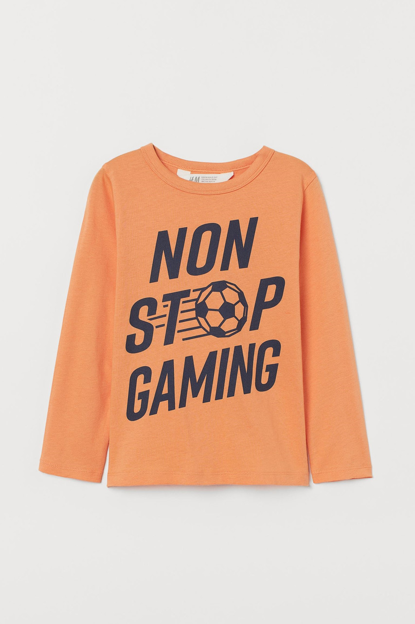 Реглан для хлопчика помаранчевий Non Stop  H&M  110/116см, фото 1