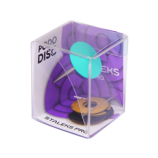 Педикюрний диск основа професійна скошена пластикова L 25мм Сталекс Staleks PRO PODODISC (5 змінних файлів)
