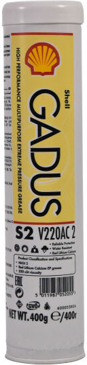 Тверде мастило Shell Gadus S2 V220 AC 2, 0,4кг (шт.)